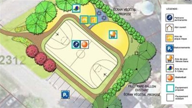 Le parc Genest de la Ville de Carignan se refera une beauté 