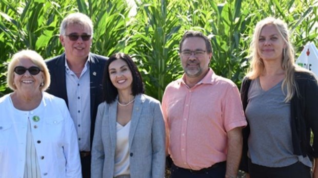 320 000 $ pour soutenir les initiatives du secteur agricole afin d’améliorer  la qualité de l’eau et la biodiversité