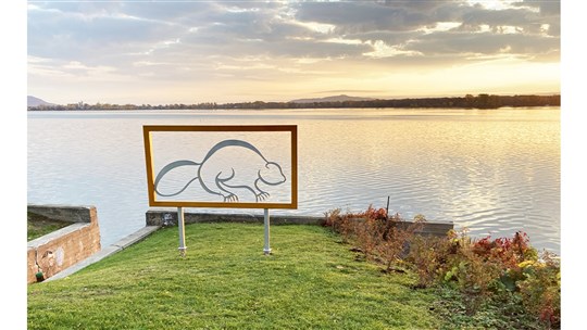 Chambly accueille une nouvelle oeuvre d'art au parc Jacques-De Chambly 