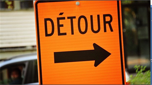 Fermetures de nuit dans l'échangeur des autoroutes 10 et 30, à Brossard