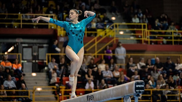 Gymnastique: Sophie Marois décroche l'argent au saut