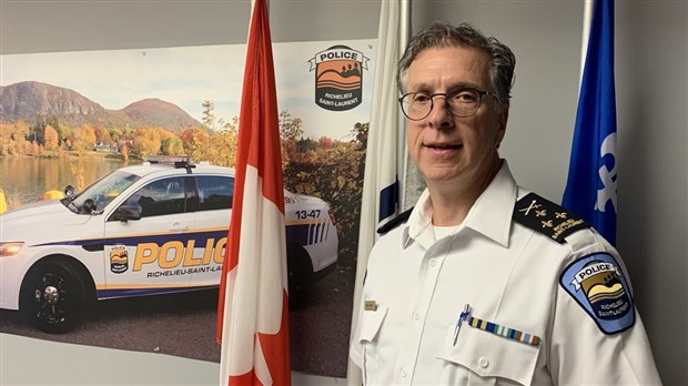 Marco Carrier devient directeur de la Régie intermunicipale de police Richelieu-Saint-Laurent