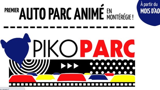 Un auto parc animé sur l'aéroport de Saint-Jean-sur-Richelieu