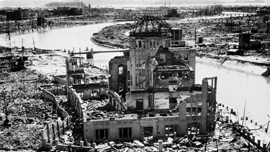 Il a 75 ans, Hiroshima était réduit en cendres