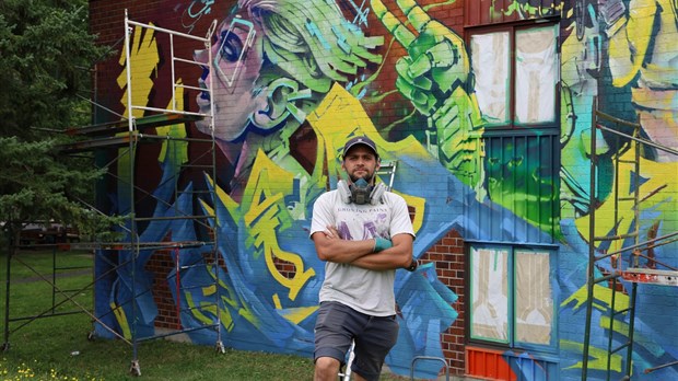 Une première murale à Chambly, un projet rassembleur