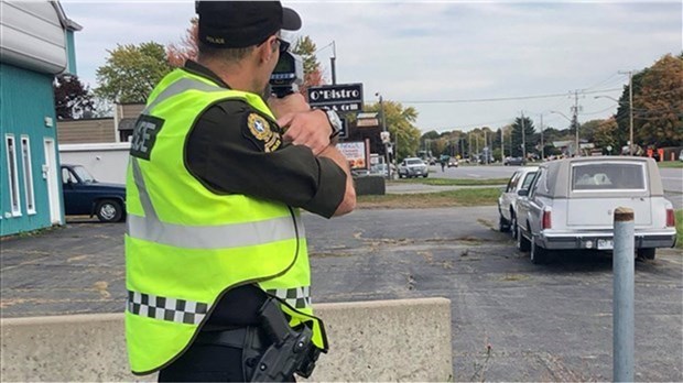 Présence policière accrue en ce long congé sur les routes 