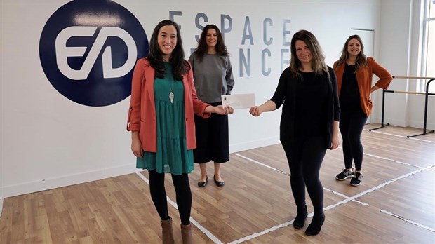 Une subvention remise à Espace IDance