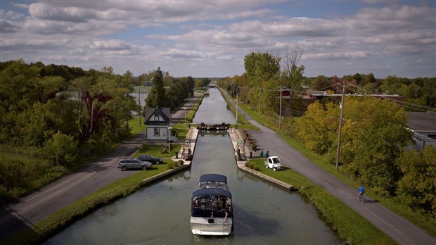 Travaux de réfection de la piste au lieu historique national du Canal-de-Chambly 