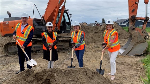 Lancement des travaux de construction de la maison des aînés de Saint-Amable