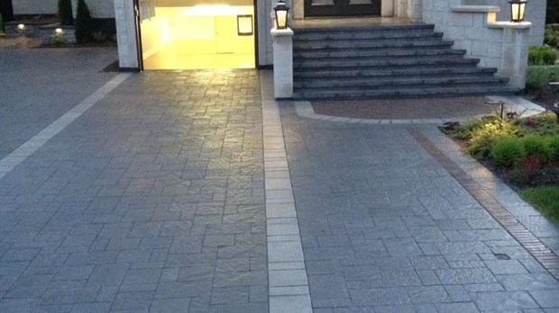Entrée en pavé uni : les avantages