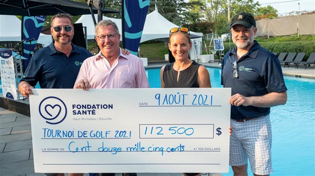 La 33e édition du tournoi de golf de la Fondation Santé bat tous les records
