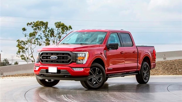 Véhicules les plus prisés: la camionnette Ford F150 au premier rang