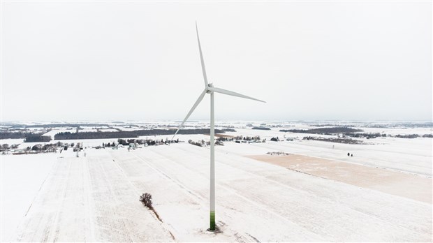 Les éoliennes à Saint-Rémi et à Saint-Michel commencent à produire