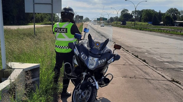 Opération contre la vitesse dans la MRC de la Vallée-du-Richelieu