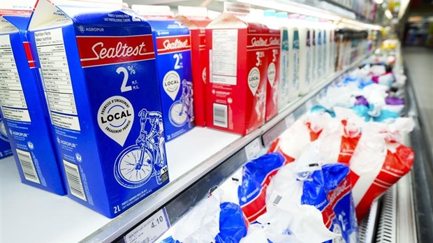 Hausse mercredi de 2,2 % du prix du lait destiné aux marchés de détail