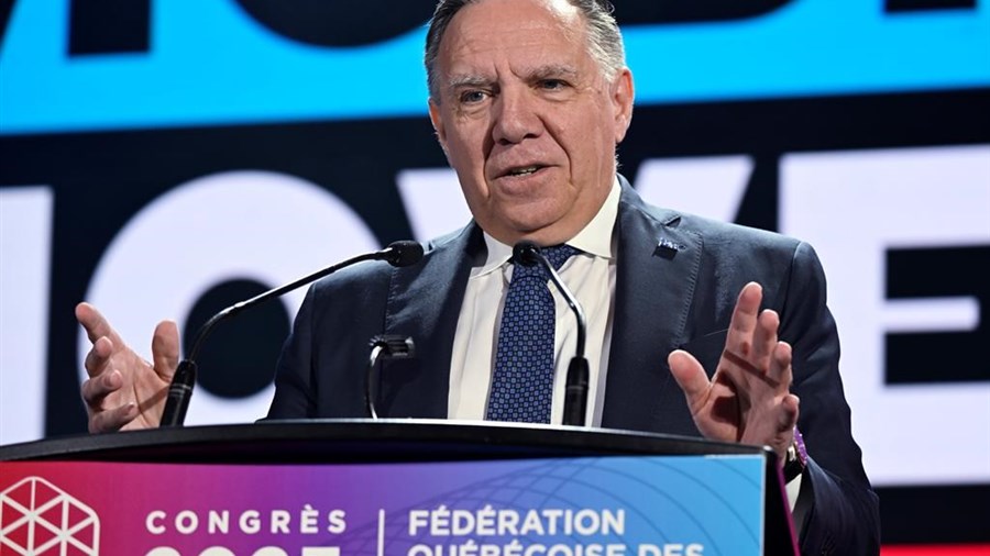 François Legault se présente les mains vides au congrès annuel de la FQM