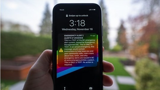 Un test du système «En Alerte» aura lieu mercredi partout au Canada
