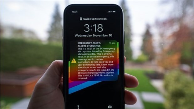 Un test du système «En Alerte» aura lieu mercredi partout au Canada