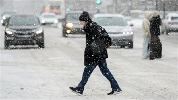 D'ici 2100: la température moyenne au Québec pourrait augmenter de 6,6° en hiver