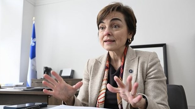 Chefferie caquiste: Christine Fréchette va se lancer dimanche pour succéder à Legault